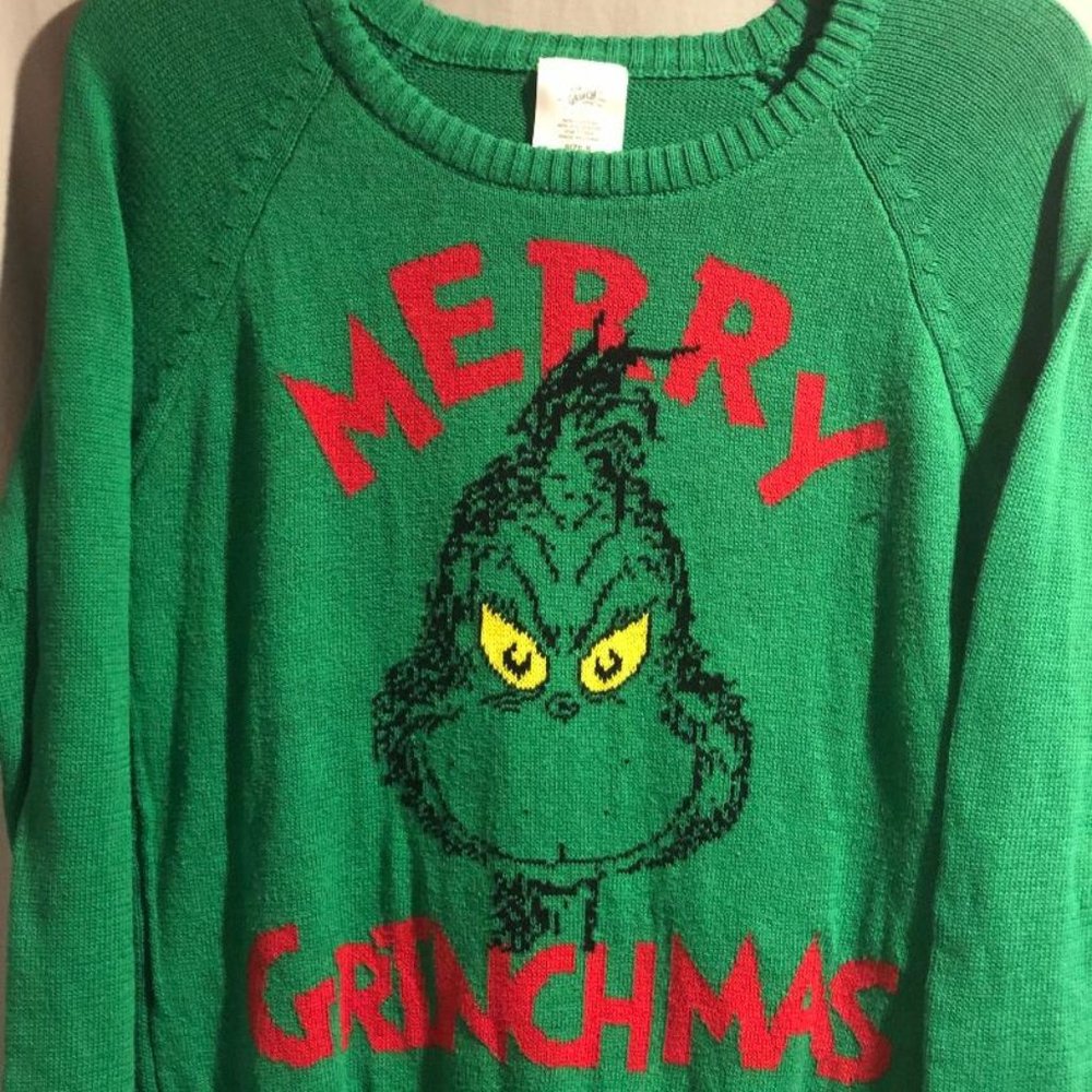 Merry Grinchmas Ugly Christmas Sweater The Grinch